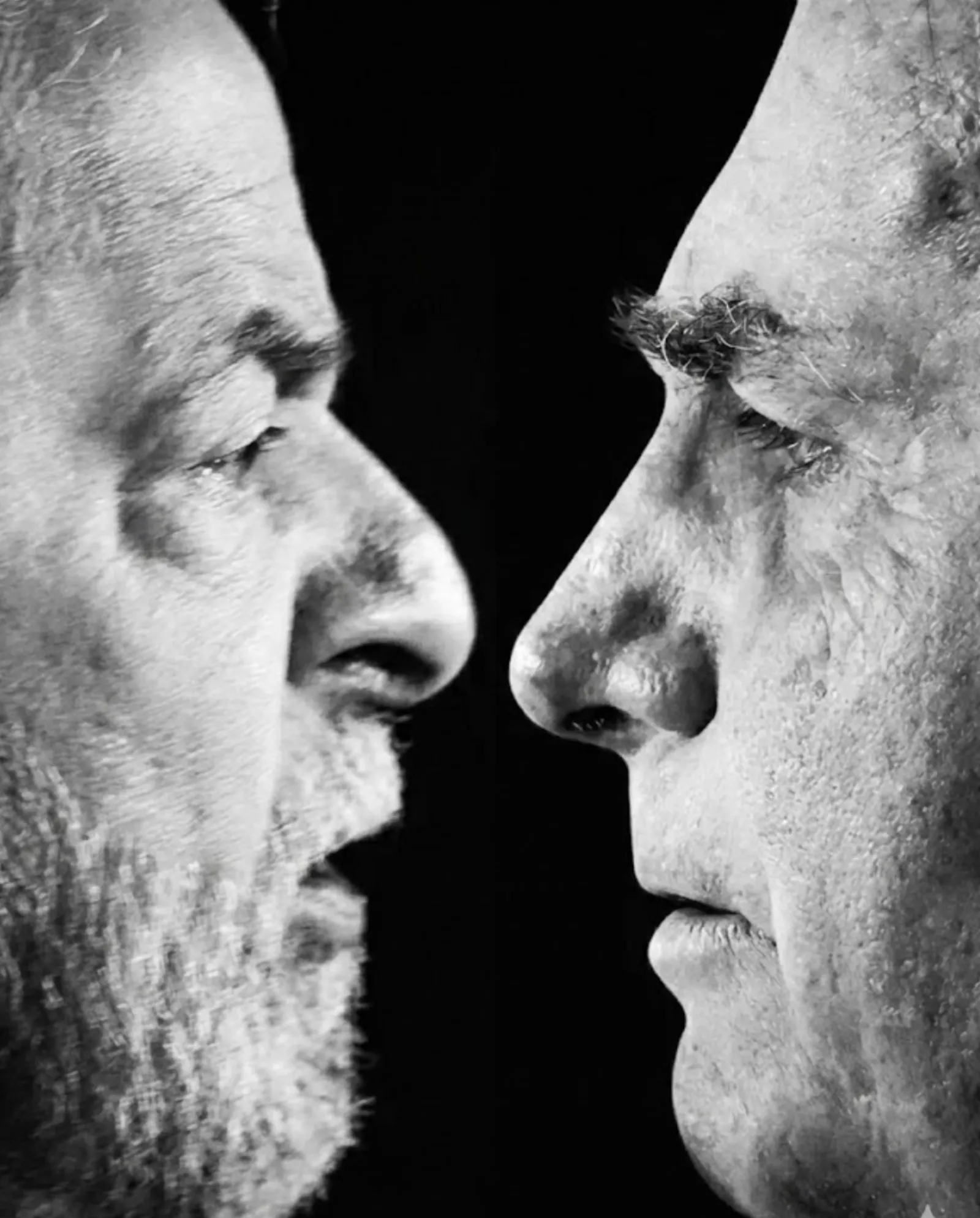 Dois lados frente a frente